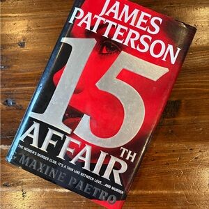 1️⃣st edition 15th Affair by James Patterson